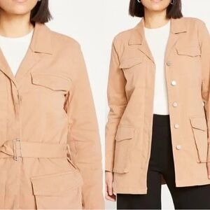 Universal Standard Bone White Utility Jacket Size XS